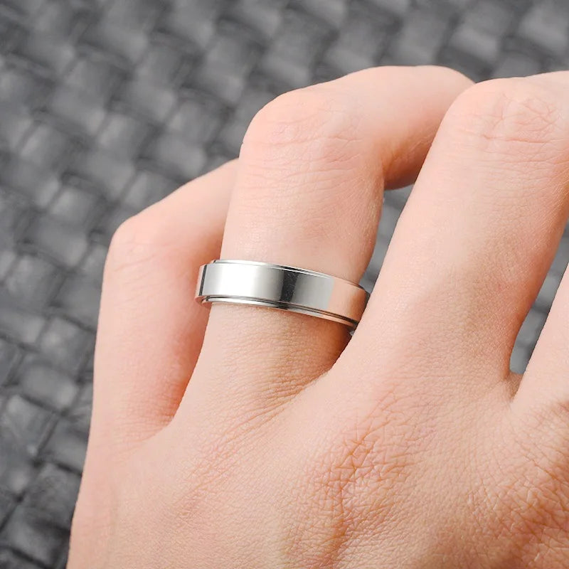 Stop & Spin Rose Gold with Diamonds